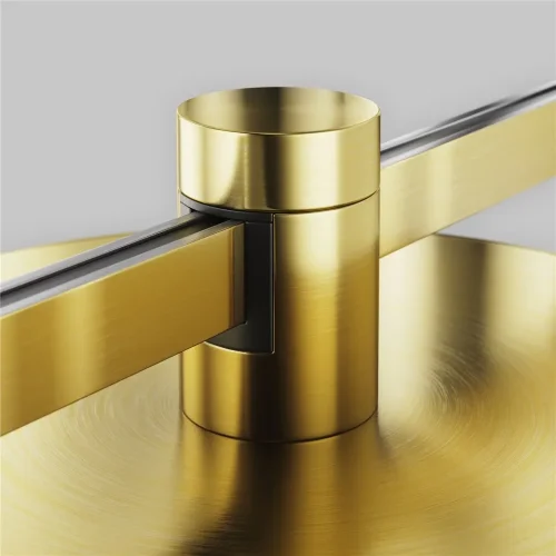 Трековый светильник Плато / Plato Flarity 3000K 10Вт 120° (Латунь) TR153-1-10W3K-BS - фото 7