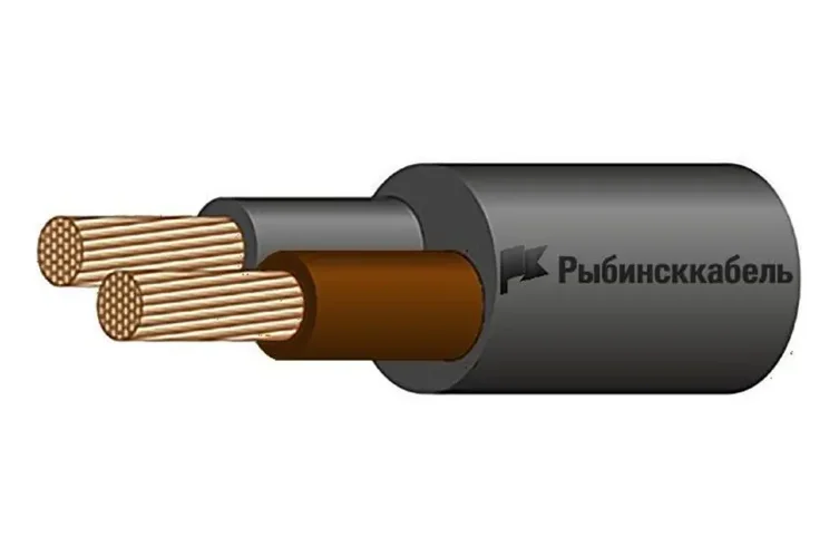 Кабель КГ-ХЛ 2х1.5 380/660-3 (м) Рыбинсккабель 720586 - фото