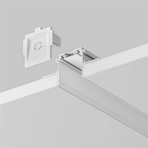 Шинопровод 2м Radity встраиваемый белый (Белый) - фото 7