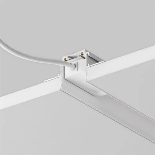 Шинопровод 2м Radity встраиваемый белый (Белый) - фото 5