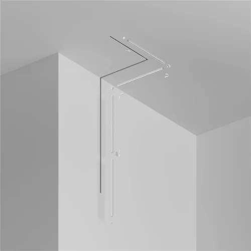 Шинопровод 2м Radity встраиваемый белый (Белый) TRA084MP-12W - фото 6