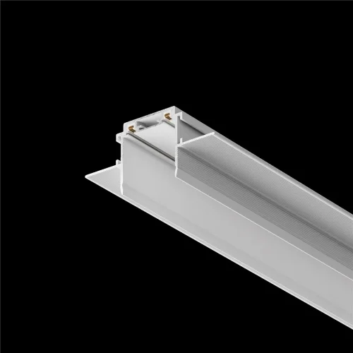 Шинопровод 2м Radity встраиваемый белый (Белый) TRA084MP-12W - фото 8