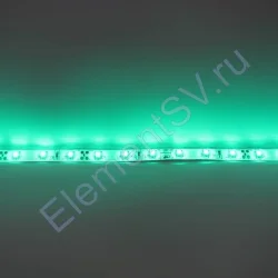 Светодиодная лента Standart PRO class, 3528, 60 led/m, Green, 12V, IP65