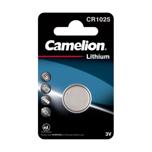 Элемент питания литиевый CR1025 BL-1 (блист.1шт) Camelion 5228 - фото 2
