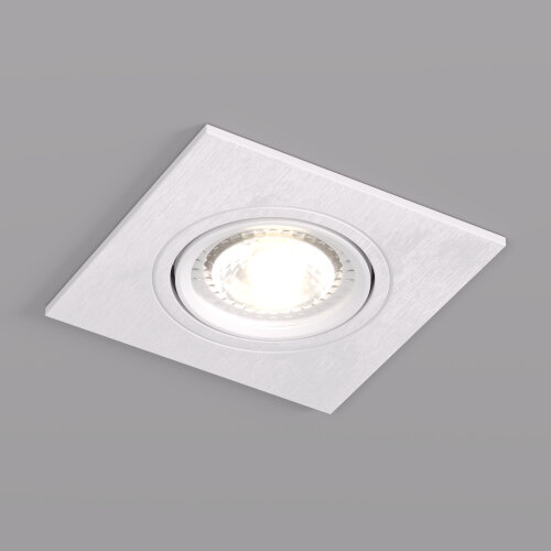 DK3021-WH Встраиваемый светильник, IP 20, 10 Вт, GU5.3, LED, белый, пластик. Фото 2