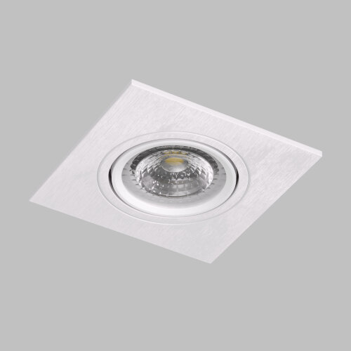 DK3021-WH Встраиваемый светильник, IP 20, 10 Вт, GU5.3, LED, белый, пластик. Фото 3