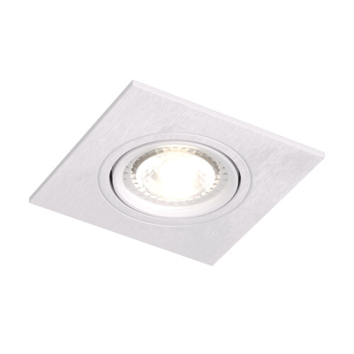 DK3021-WH Встраиваемый светильник, IP 20, 10 Вт, GU5.3, LED, белый, пластик. Фото 6