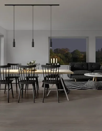 Адаптер подключения однофазного шинопровода | Чёрный | - LEDVANCE ECO TRACKRAIL 1PH SUPPLY C BK. Фото 5