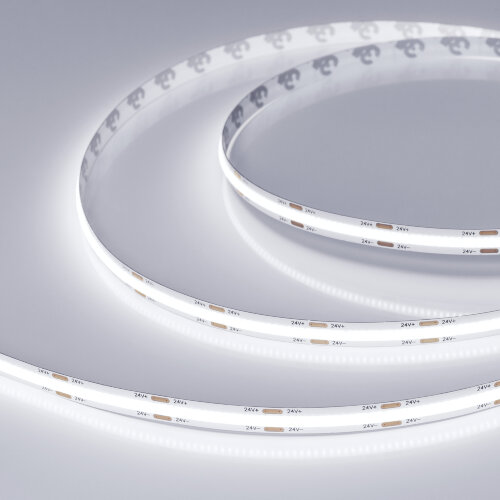 Светодиодная лента COB-X544-8mm 24V White6000 (11.5 W/m, IP20, 5m) (Arlight) 031902(3) - фото