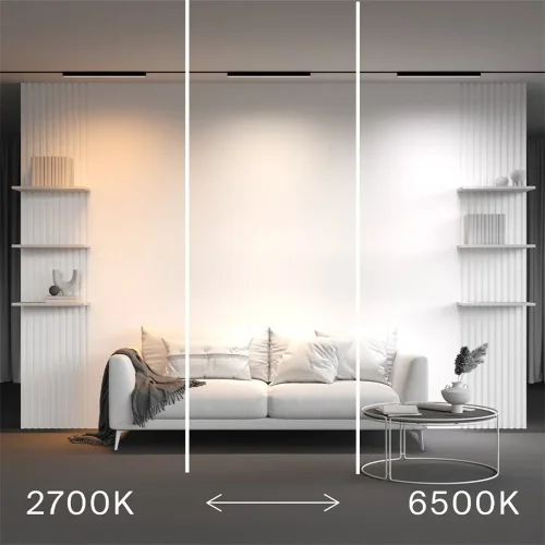 Трековый светильник Базис / Basis Radity 2700-6500K 20Вт 120° Dim Smart (Черный) TR080-4-20WTW-B - фото 3