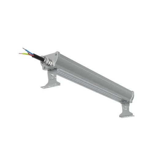 Светильник светодиодный ДСП WP 24 C 60W VW 840 L600 SI CL 680х100х85мм 60Вт 4000К IP66 пылевлагозащ. Русский Свет 27072423910 - фото 2