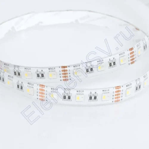 Светодиодная лента LUX class, 5050 (4 chips), 60 led/m, RGBDW, 12V, IP65, P204 - фото 5.