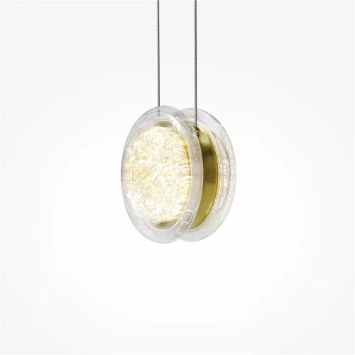 Подвесной светильник Pharao 3000К 7Вт (Черный и Латунь) - фото 10