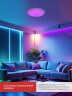 Светильник светодиодный COMFORT GALAXY-RGB 75Вт 230В 3000-6500K 6000Лм 565x80мм с пультом ДУ IN HOME - Фото 8