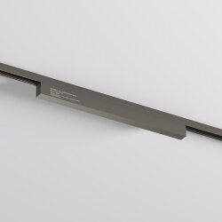 Внешний блок питания для трека SHINE BASE, 150W, 48V DC, IP20, темный никель, алюминий Лазерная гравировка на видимой боковой части., Denkirs TR5739-DN/1