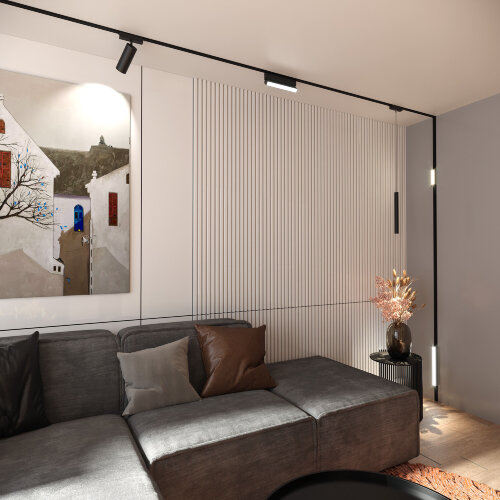 Flat Magnetic Трековый светильник 18W 4000K Arcos чёрный - Фото 4