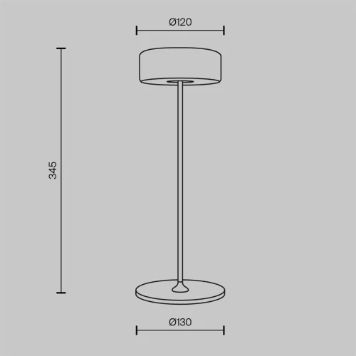 Аккумуляторный светильник AI Collaboration 2200-4000К 3Вт (Золото) - фото 14