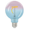 LED-SF01-4W-SOHO-E27-CW BLUE-WINE GLS77TR Лампа светодиодная SOHO, Синяя-винная колба, Спиральный филамент - фото 2