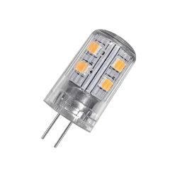 Лампа светодиодная 2W/6500K (=40W) G4 220V | 200Lm d14x33 | - OSRAM