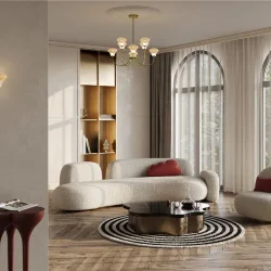 Подвесной светильник Dynasty 3000K 20Вт (Латунь)