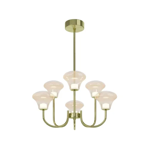 Подвесной светильник Dynasty 3000K 20Вт (Латунь) - фото