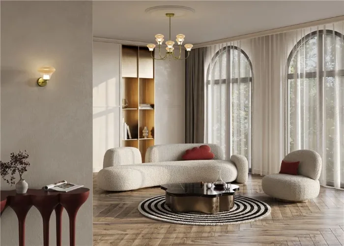 Подвесной светильник Dynasty 3000K 20Вт (Латунь) - фото 3