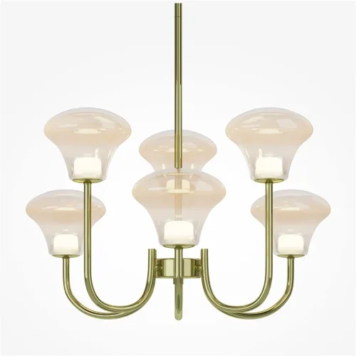 Подвесной светильник Dynasty 3000K 20Вт (Латунь) - фото 6