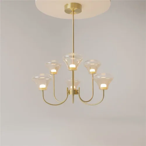 Подвесной светильник Dynasty 3000K 20Вт (Латунь) - фото 11