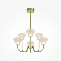 Подвесной светильник Dynasty 3000K 20Вт (Латунь)