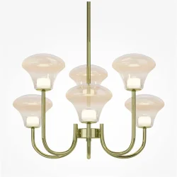 Подвесной светильник Dynasty 3000K 20Вт (Латунь)