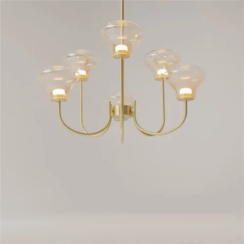 Подвесной светильник Dynasty 3000K 20Вт (Латунь) - фото 14