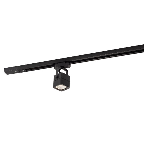 DK6003-BK Трековый светильник IP 20, 50 Вт, GU10, черный, алюминий. Фото 2