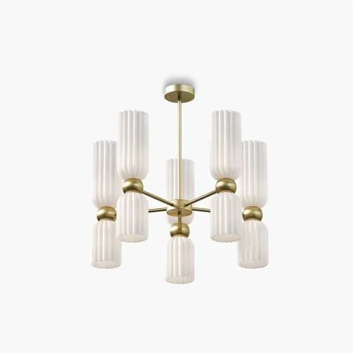 Подвесной светильник Antic E14х10 (Золото) - фото 5