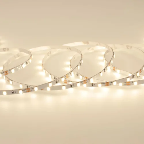 Светодиодная лента LUX class, 2835, 78led/m, Warm White, 12V, IP20, P4, А52 - фото I