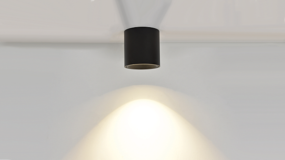 Светильник светодиодный потолочный накладной , серия GW, Черный, 11Вт, IP20, Теплый белый (3000К), GW-8701-11-BL-WW. Фото 3