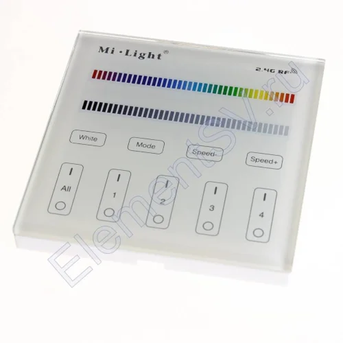 Сенсорная панель Mi-Light T3 P154 (RGB/RGBW, 220V, 2,4GHz) - фото.