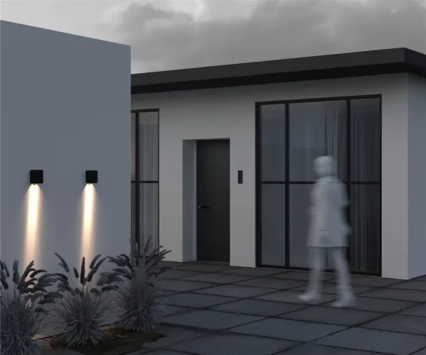 Настенный светильник Ракушка / Shell 3000K 6Вт IP 65 (Черный) O505WL-L6B3K - фото 7