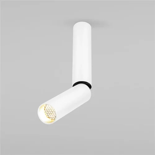 Накладной поворотный светодиодный светильник с антибликовой решеткой Pika 25029/LED 6W 4200K белый - фото