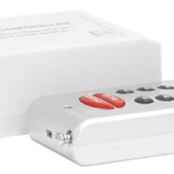 RGB-контроллер ELF RF-WP с радиоуправлением, 12/24В, 4A/канал, влагозащищенный IP67