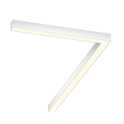 Светильник Угол S50 (RAL9003/625x1250mm/LT70 — 3K/39W)