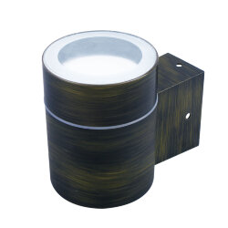 UUL-S91A 50W-GX53 IP65 BRONZE Светильник уличный, под лампу GX53, Архитектурный накладной, Корпус бронза, TM Uniel