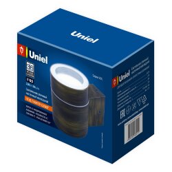 UUL-S91A 50W-GX53 IP65 BRONZE Светильник уличный, под лампу GX53, Архитектурный накладной, Корпус бронза, TM Uniel