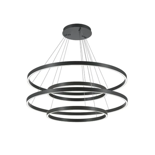 Подвесной светильник Rim 3000-4000К 165Вт (Черный) - фото