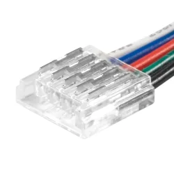 Коннектор 5pin/провод для SMD-лент RGBW 12мм, провод 10см