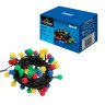 ULD-S0540-060-DGA MULTI IP20 COLORBALLS Гирлянда светодиодная с контроллером Разноцветные шарики, 60 светодиодов, 5.4 м, разноцветная, IP20, провод зеленый - фото 8