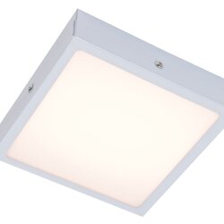 Универсальный офисный светодиодный светильник Грильято 20 Вт IP44 200x200x40 мм 3000K Опал