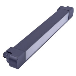 ULB-Q284 20W-4000K BLACK Светильник-прожектор светодиодный трековый, Линейный, Поворотный, 1600 Лм, Белый свет 4000K, Корпус черный