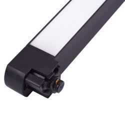 ULB-Q284 20W-4000K BLACK Светильник-прожектор светодиодный трековый, Линейный, Поворотный, 1600 Лм, Белый свет 4000K, Корпус черный
