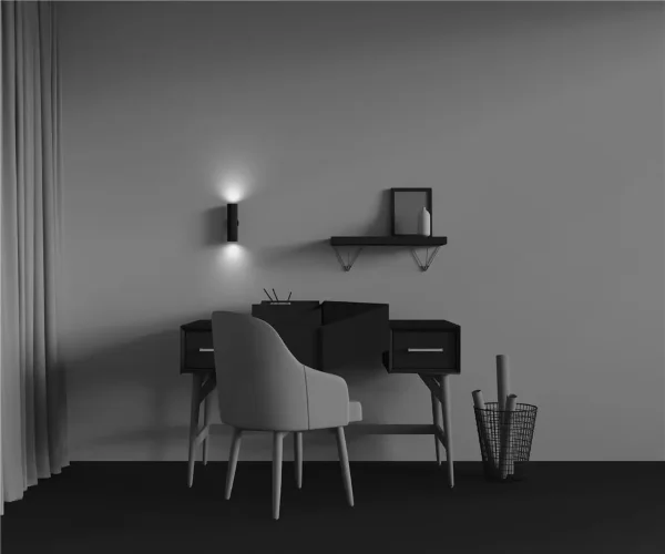 Настенный светильник Calipso GU10 10Вт IP20 (Черный) - фото 5