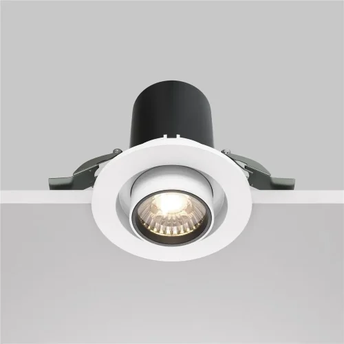 Встраиваемый светильник Скрытный / Hidden 10 Вт 4000 К 36° (Белый) DL045-01-10W4K-W - фото 5